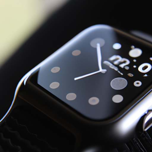 תמונה המציגה את העיצוב המלוטש של Apple Watch, המדגישה את פני השעונים הניתנים להתאמה אישית ואפשרויות הרצועה שלו.